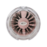 25MM Real Mink False Eyelashes ME17 (Pink Box)