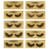 3D Enlarge Cruelty Free Mink Hair False Eyelash 3D27