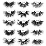 25 mm Cruelty Free Real Mink Hair False Eyelashes ME07