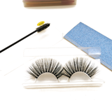 25MM Faux Mink Lashes Colorful Box With Lash Brush VT03