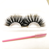 25MM Faux Mink Lashes Colorful Box With Lash Brush VT05