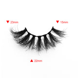 25MM Real Mink False Eyelashes ME17 (Pink Box)